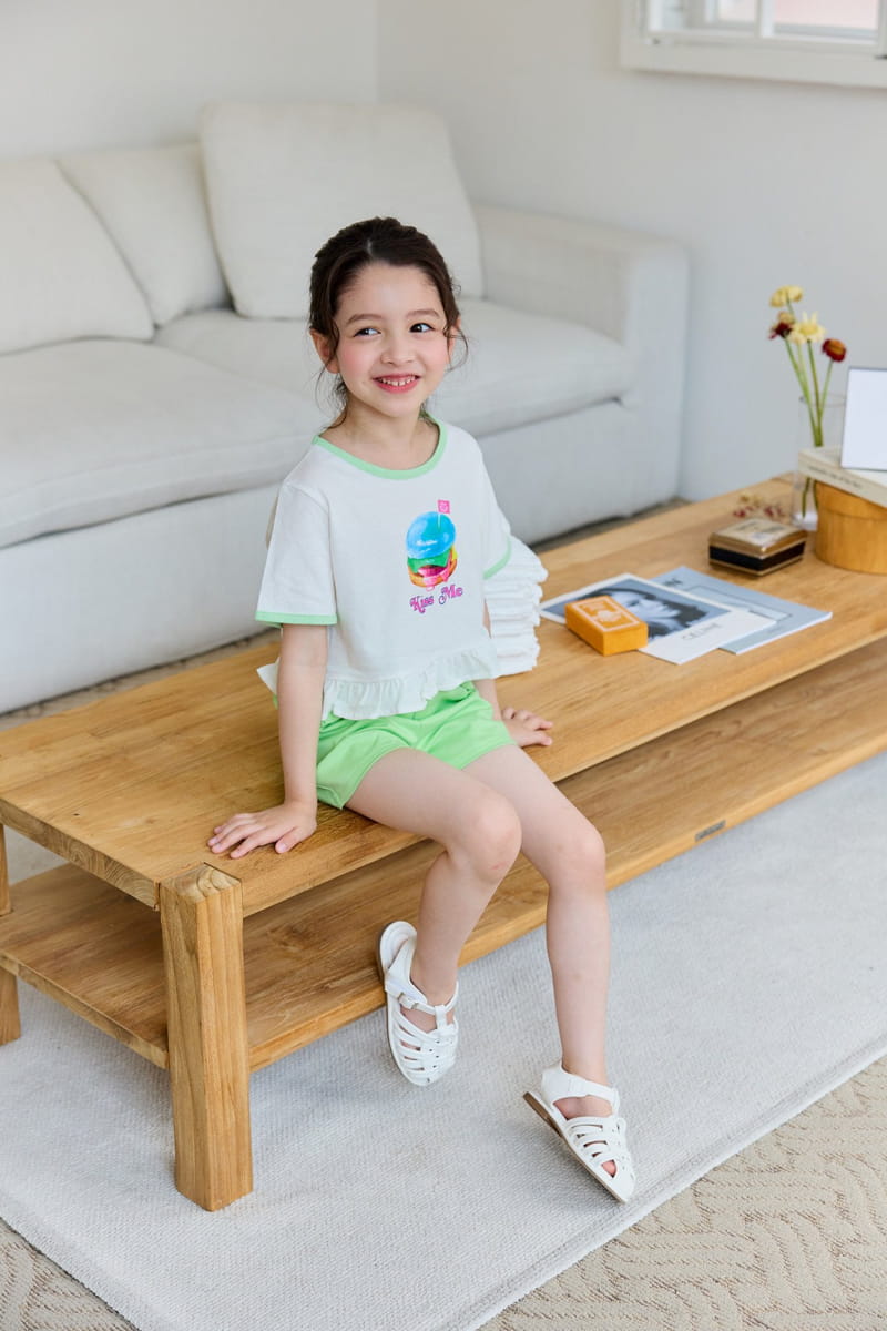 Berry Berry - Korean Children Fashion - #childofig - Frill Pants - 3
