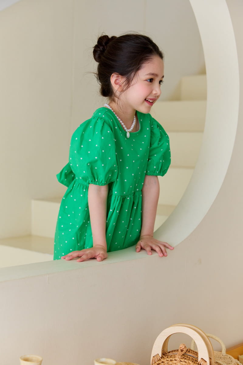 Berry Berry - Korean Children Fashion - #childrensboutique - Heart One-piece - 5