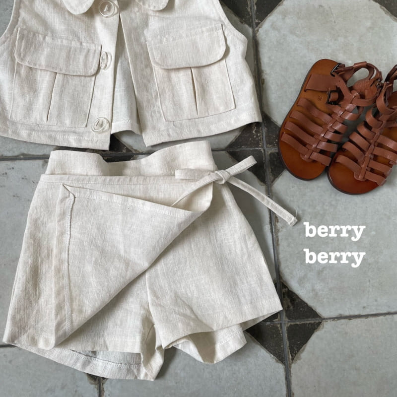 Berry Berry - Korean Children Fashion - #designkidswear - Wrap Pants