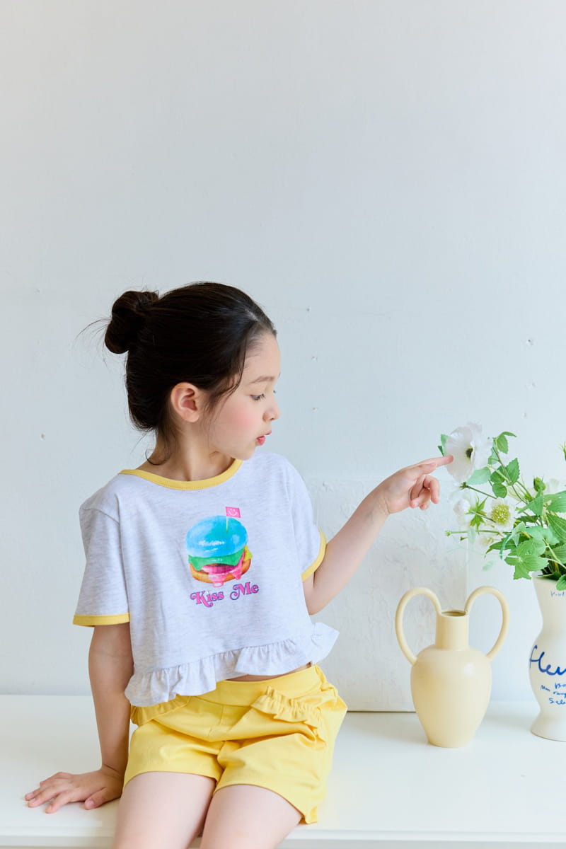 Berry Berry - Korean Children Fashion - #childrensboutique - Hamburger Tee - 4