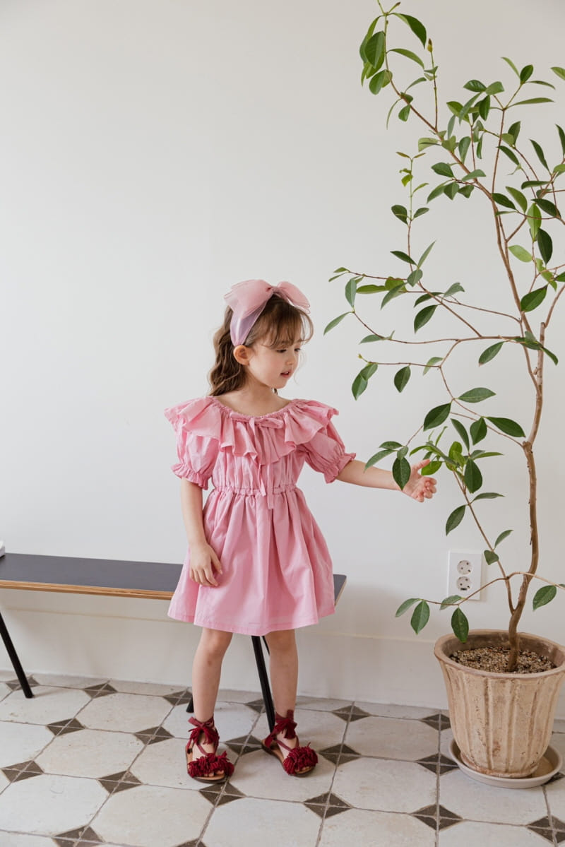Berry Berry - Korean Children Fashion - #fashionkids - Off Shoulder One-piece - 9