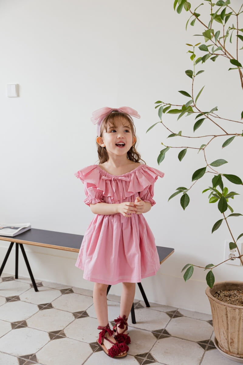 Berry Berry - Korean Children Fashion - #kidsshorts - Off Shoulder One-piece - 10