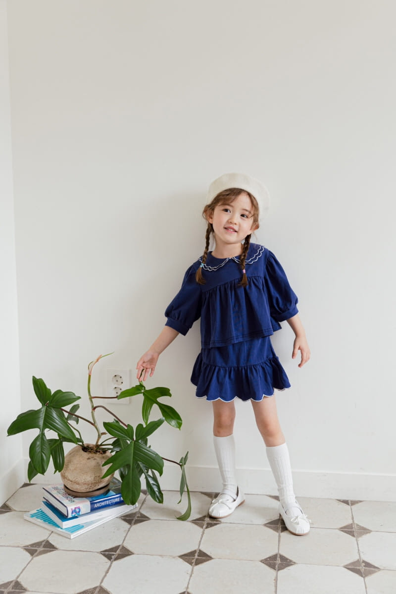 Berry Berry - Korean Children Fashion - #kidzfashiontrend - Scalup Top Bottom Set - 9