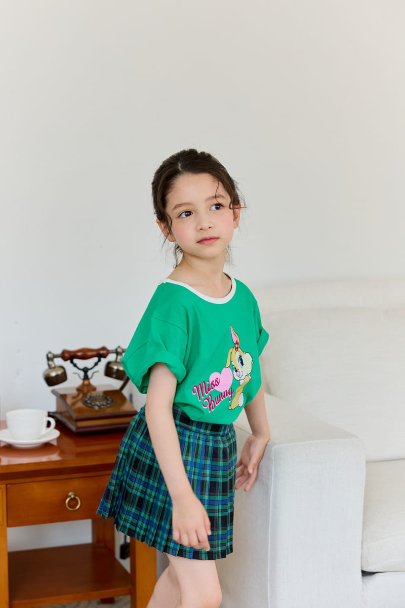 Berry Berry - Korean Children Fashion - #littlefashionista - Check Skirt - 7