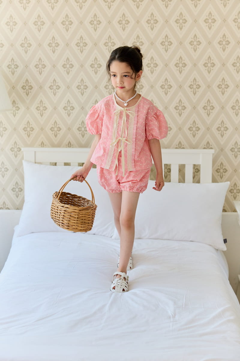 Berry Berry - Korean Children Fashion - #littlefashionista - Dandellion Top Bottom Set - 3