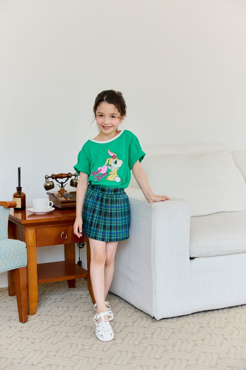Berry Berry - Korean Children Fashion - #minifashionista - Check Skirt - 9