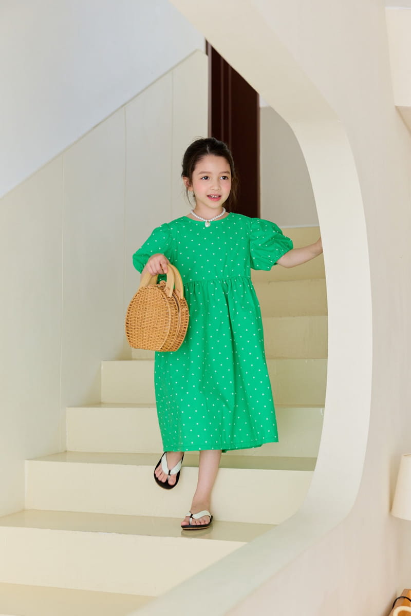 Berry Berry - Korean Children Fashion - #prettylittlegirls - Heart One-piece - 2