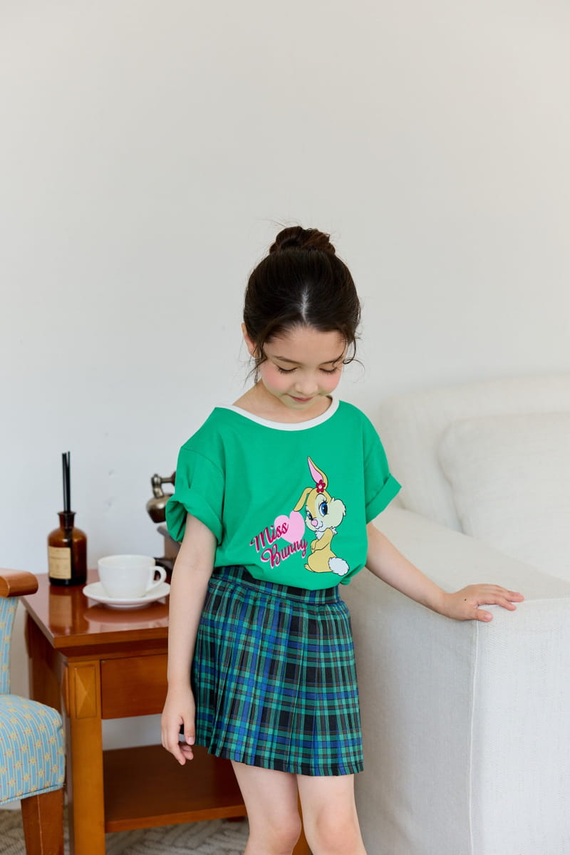 Berry Berry - Korean Children Fashion - #prettylittlegirls - Check Skirt - 10