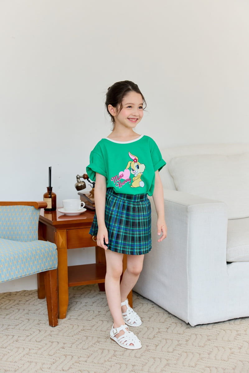 Berry Berry - Korean Children Fashion - #todddlerfashion - Check Skirt - 11