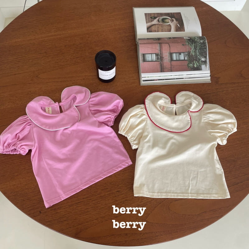 Berry Berry - Korean Children Fashion - #toddlerclothing - Pping STripes Tee