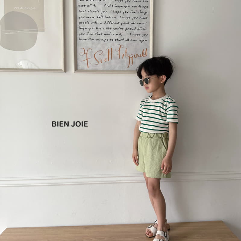 Bien Joie - Korean Children Fashion - #Kfashion4kids - Cookie Stripes Tee - 3