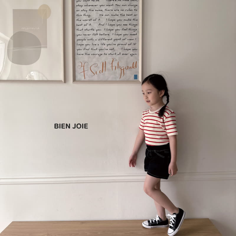 Bien Joie - Korean Children Fashion - #childofig - Cookie Stripes Tee - 11