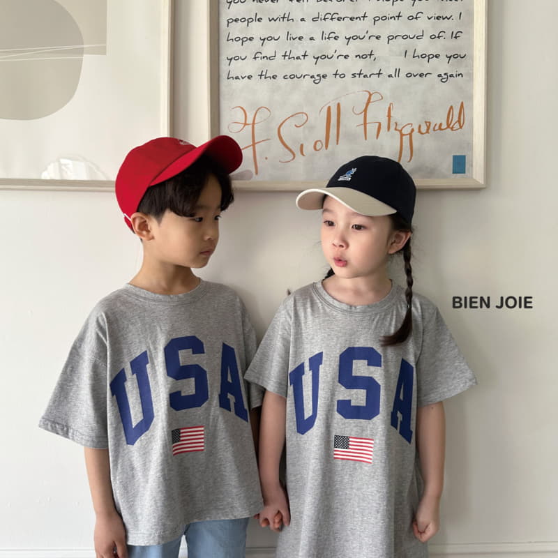 Bien Joie - Korean Children Fashion - #childrensboutique - US Tee - 7