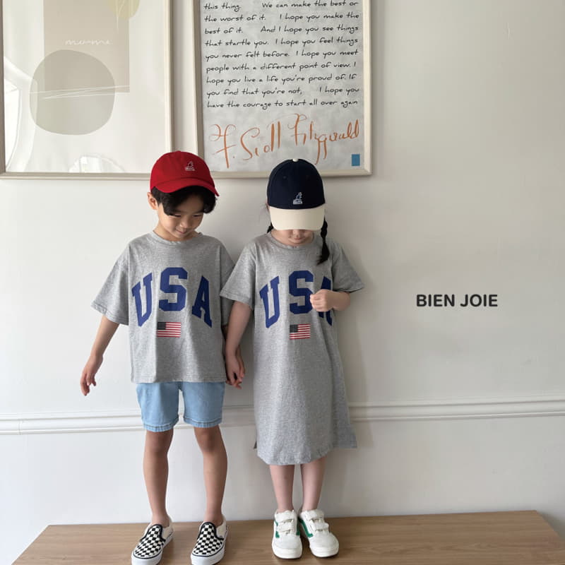 Bien Joie - Korean Children Fashion - #fashionkids - US Tee - 10