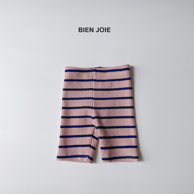 Bien Joie - Korean Children Fashion - #littlefashionista - Comma Stripes Leggings - 3