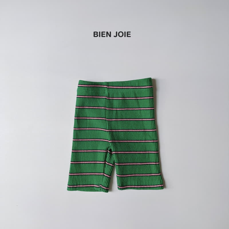 Bien Joie - Korean Children Fashion - #minifashionista - Comma Stripes Leggings - 5