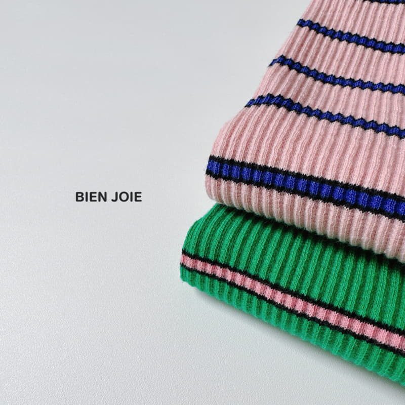 Bien Joie - Korean Children Fashion - #toddlerclothing - Comma Stripes Leggings - 8