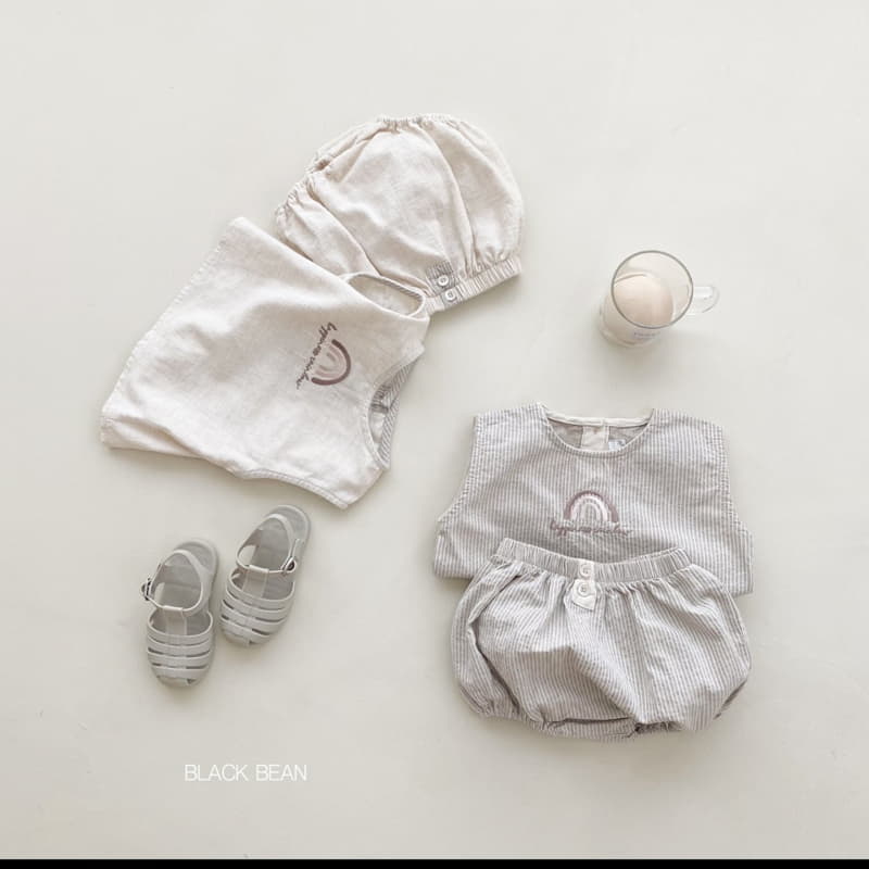 Black Bean - Korean Baby Fashion - #babyboutique - Hans Bebe Top Bottom Set