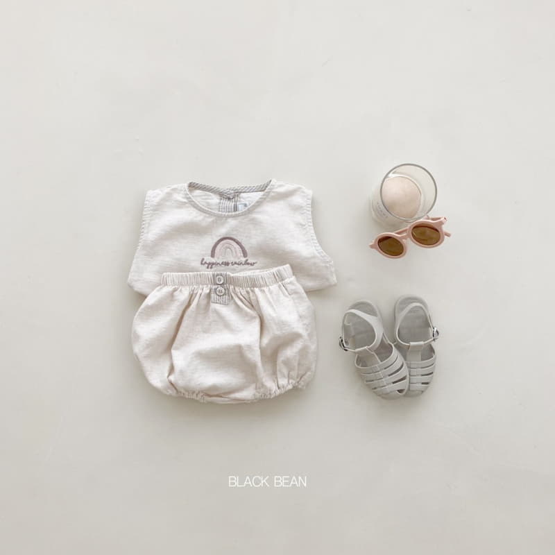 Black Bean - Korean Baby Fashion - #babyboutiqueclothing - Hans Bebe Top Bottom Set - 3
