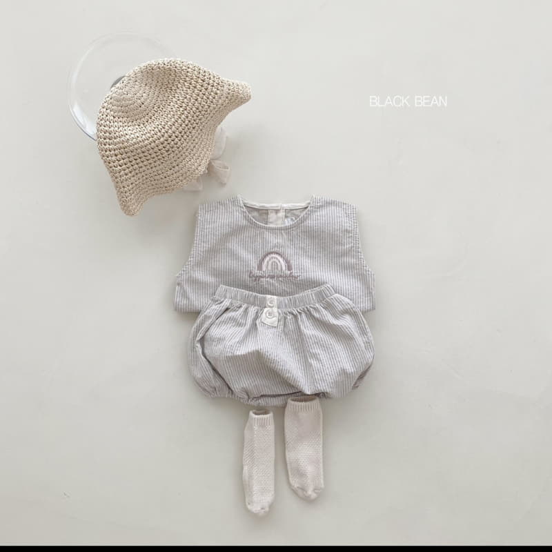 Black Bean - Korean Baby Fashion - #babyboutiqueclothing - Hans Bebe Top Bottom Set - 4