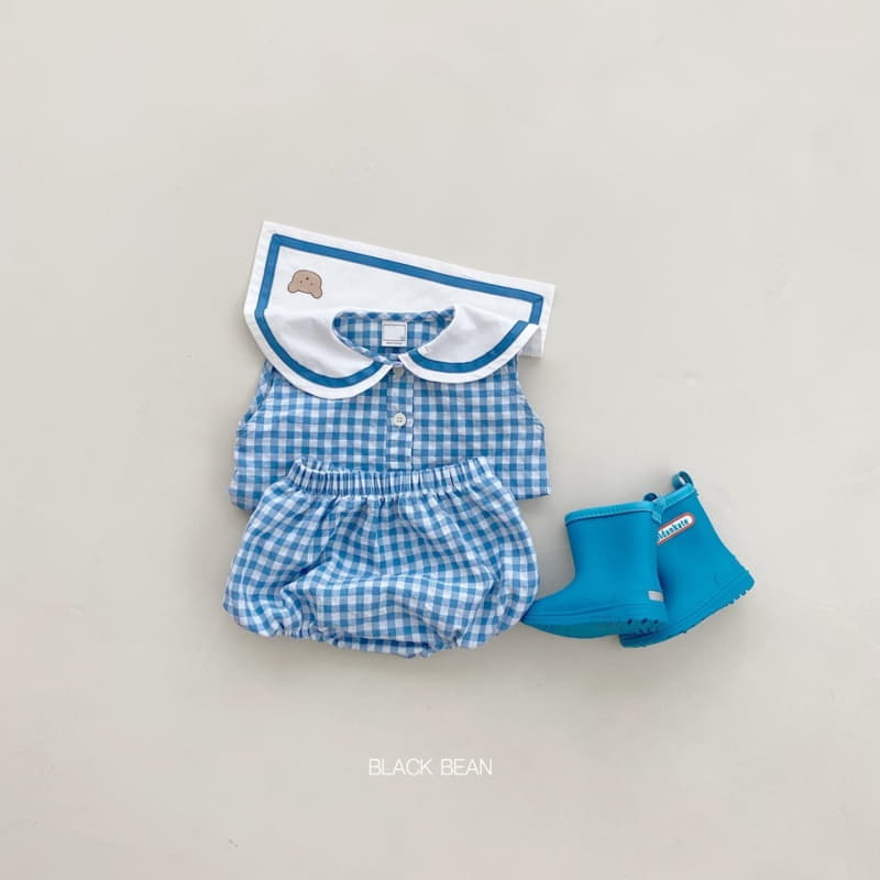 Black Bean - Korean Baby Fashion - #babyoutfit - Coloring Bebe Top Bottom Set - 9
