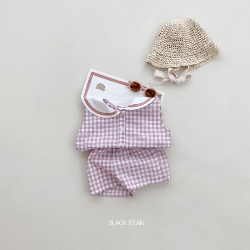 Black Bean - Korean Children Fashion - #discoveringself - Coloring Top Bottom Set - 5