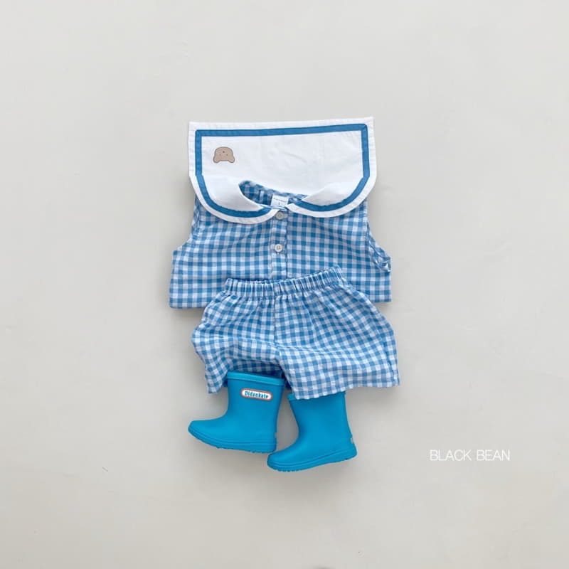 Black Bean - Korean Children Fashion - #fashionkids - Coloring Top Bottom Set - 6
