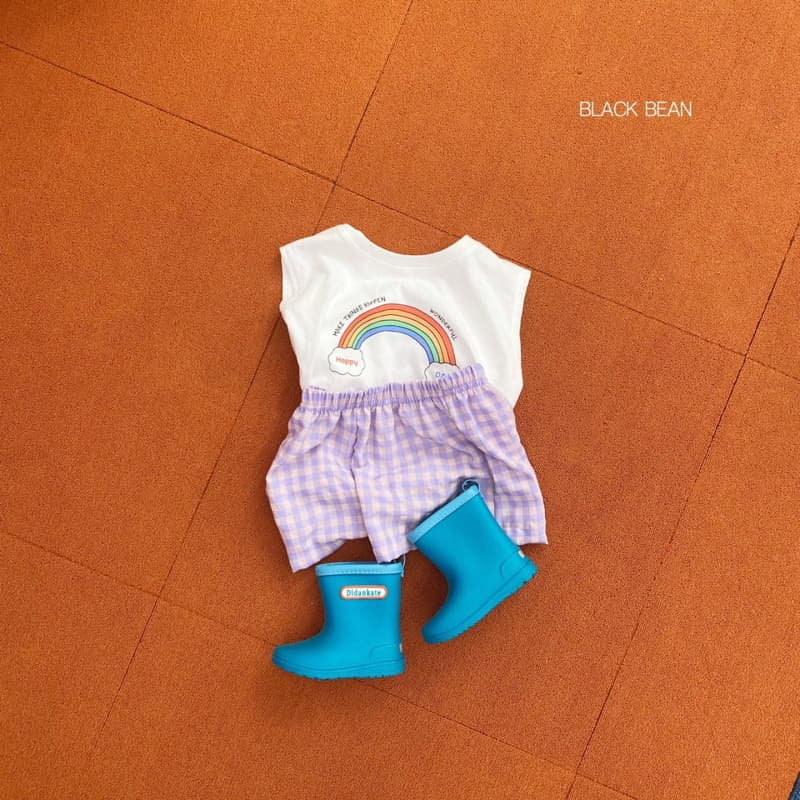 Black Bean - Korean Children Fashion - #toddlerclothing - Wonderful Top Bottom Set - 2