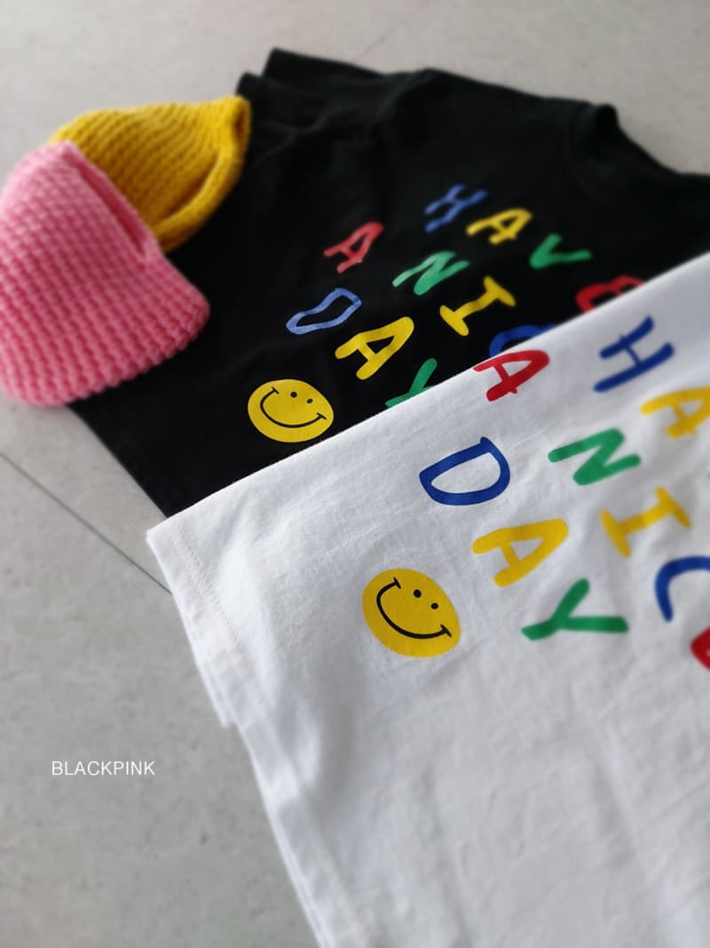 Black Pink - Korean Children Fashion - #Kfashion4kids - Nice Day Tee - 2
