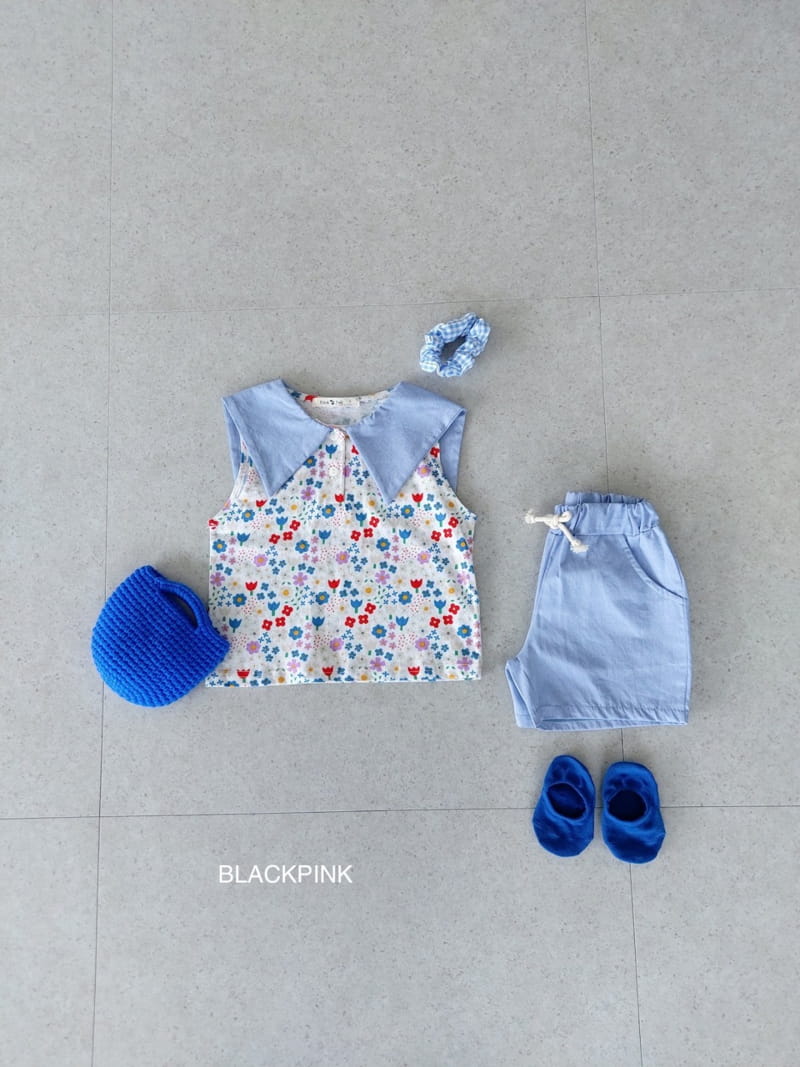 Black Pink - Korean Children Fashion - #Kfashion4kids - Sweet Collar Tee - 5