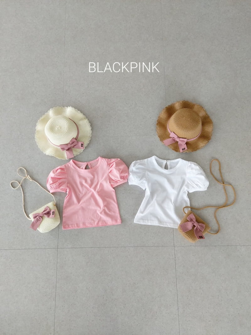 Black Pink - Korean Children Fashion - #Kfashion4kids - Joy Puff Tee - 2