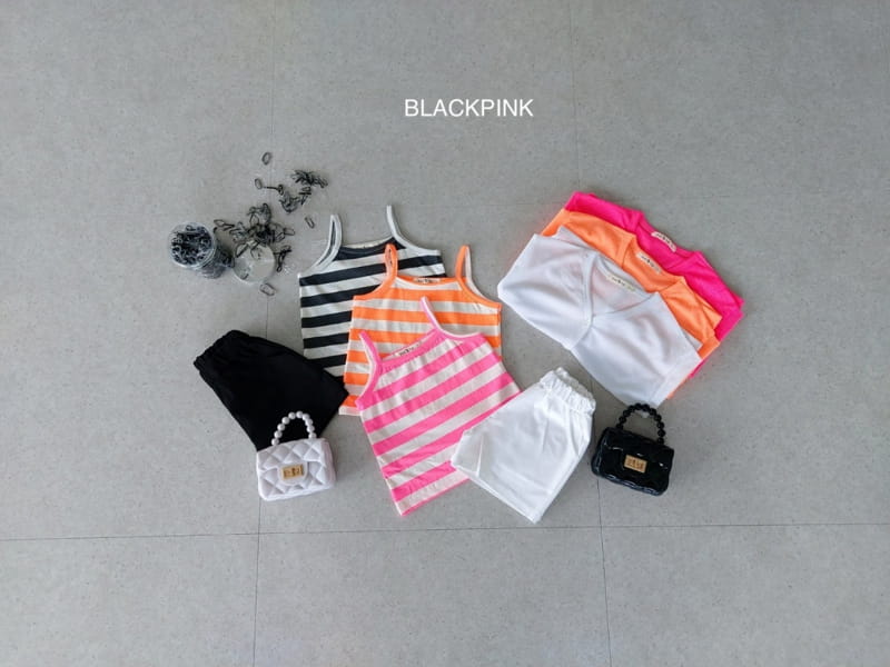 Black Pink - Korean Children Fashion - #childofig - Ppappiyong Sleeveless
