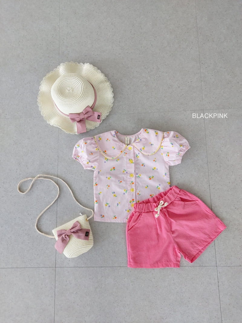 Black Pink - Korean Children Fashion - #childofig - Candy Me Pping Stripes Blouse - 11