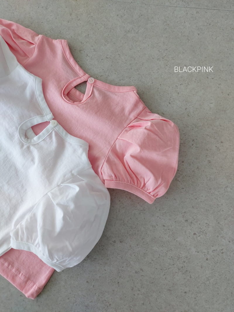 Black Pink - Korean Children Fashion - #childrensboutique - Joy Puff Tee - 11