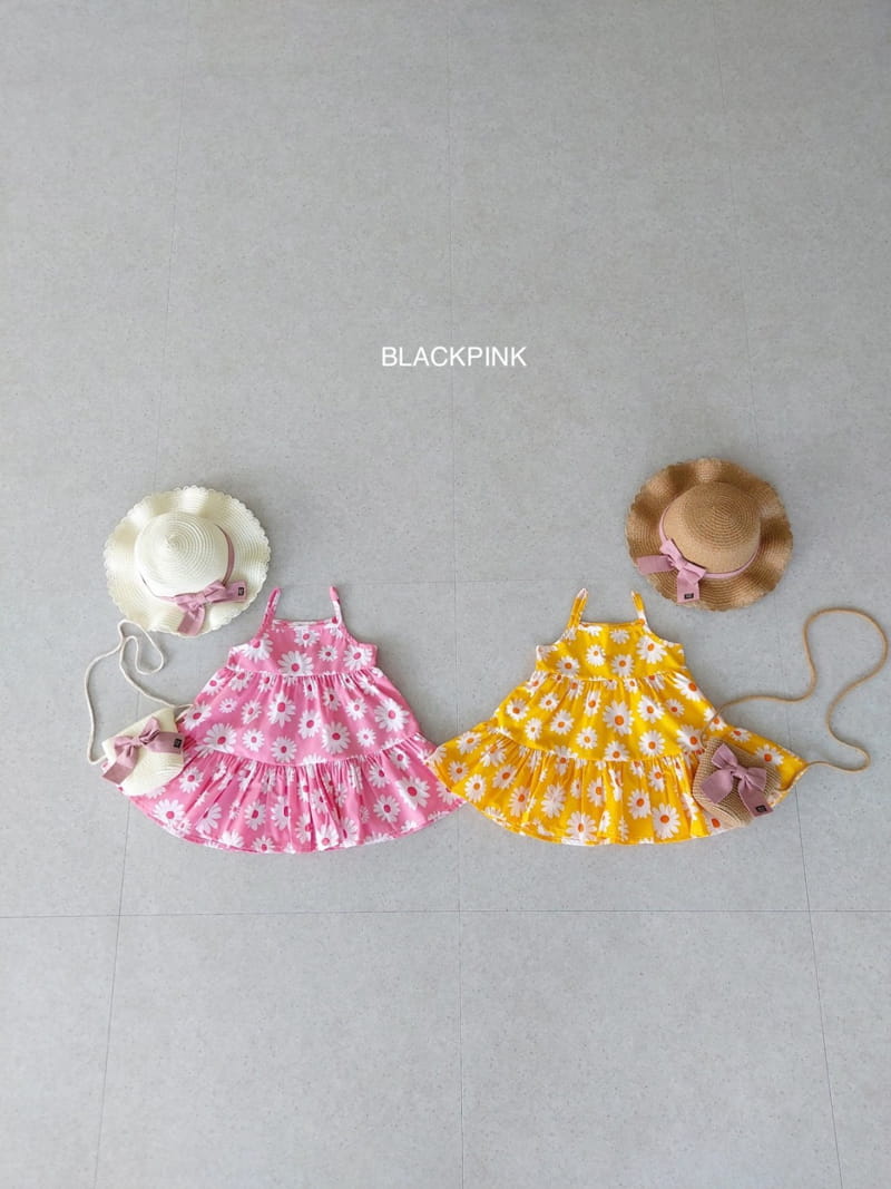 Black Pink - Korean Children Fashion - #fashionkids - Cosmos Cancan One-piece - 3