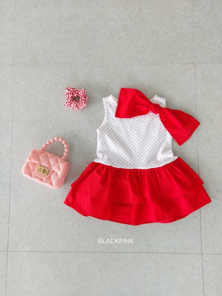 Black Pink - Korean Children Fashion - #kidsshorts - Big Ribbon Hairpin - 6