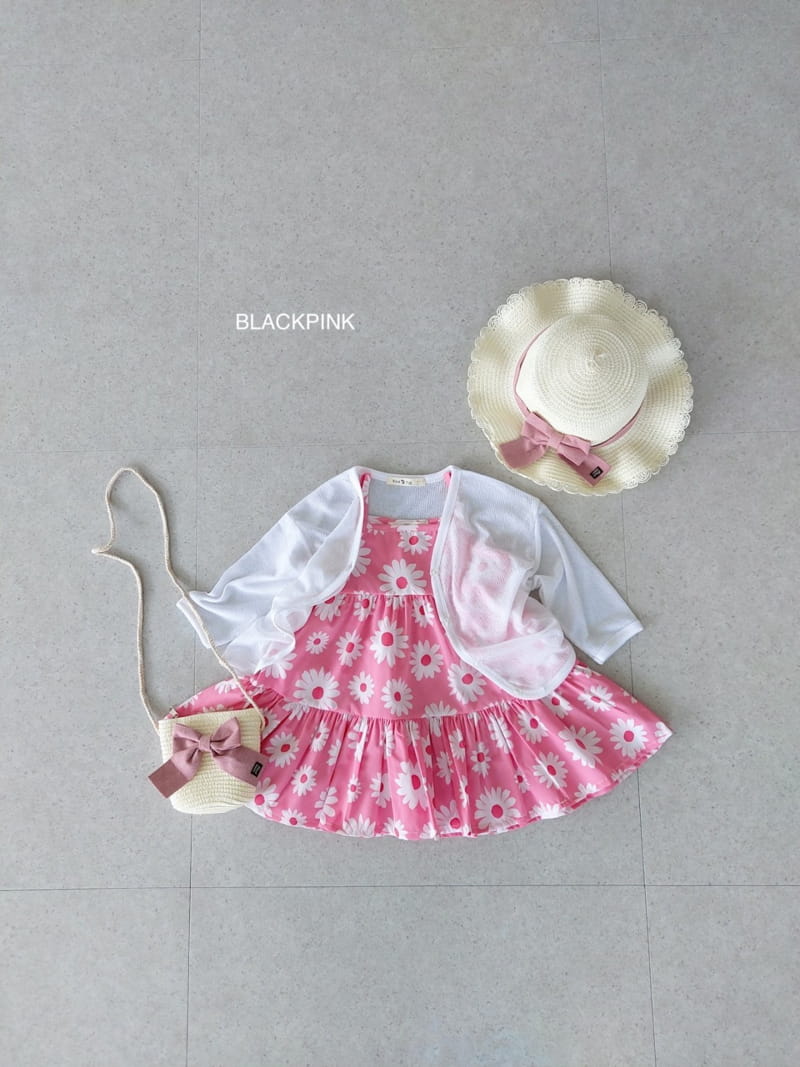 Black Pink - Korean Children Fashion - #fashionkids - Cosmos Cancan One-piece - 4