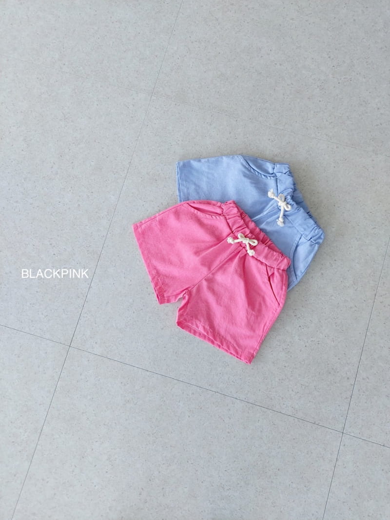 Black Pink - Korean Children Fashion - #kidsshorts - Only Wear You Shorts