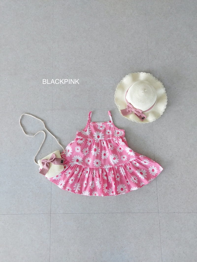 Black Pink - Korean Children Fashion - #kidsstore - Cosmos Cancan One-piece - 5