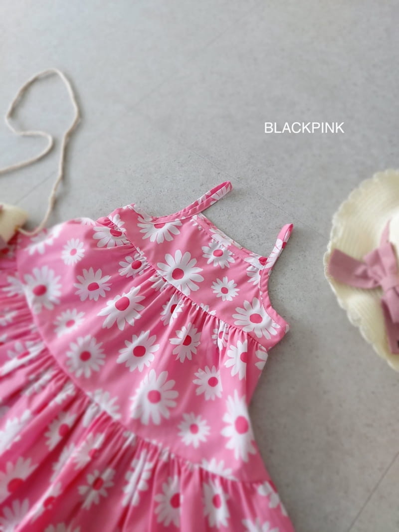 Black Pink - Korean Children Fashion - #kidzfashiontrend - Cosmos Cancan One-piece - 6