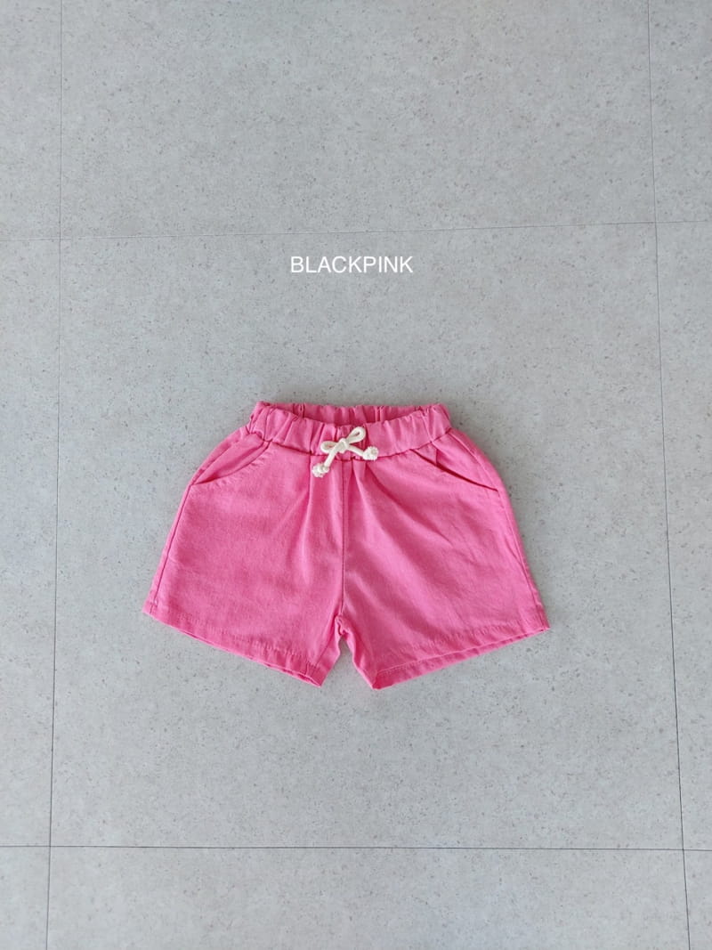 Black Pink - Korean Children Fashion - #kidzfashiontrend - Only Wear You Shorts - 3