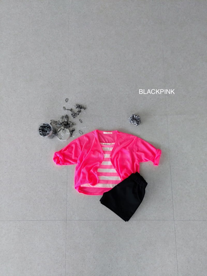 Black Pink - Korean Children Fashion - #littlefashionista - Ppappiyong Sleeveless - 11