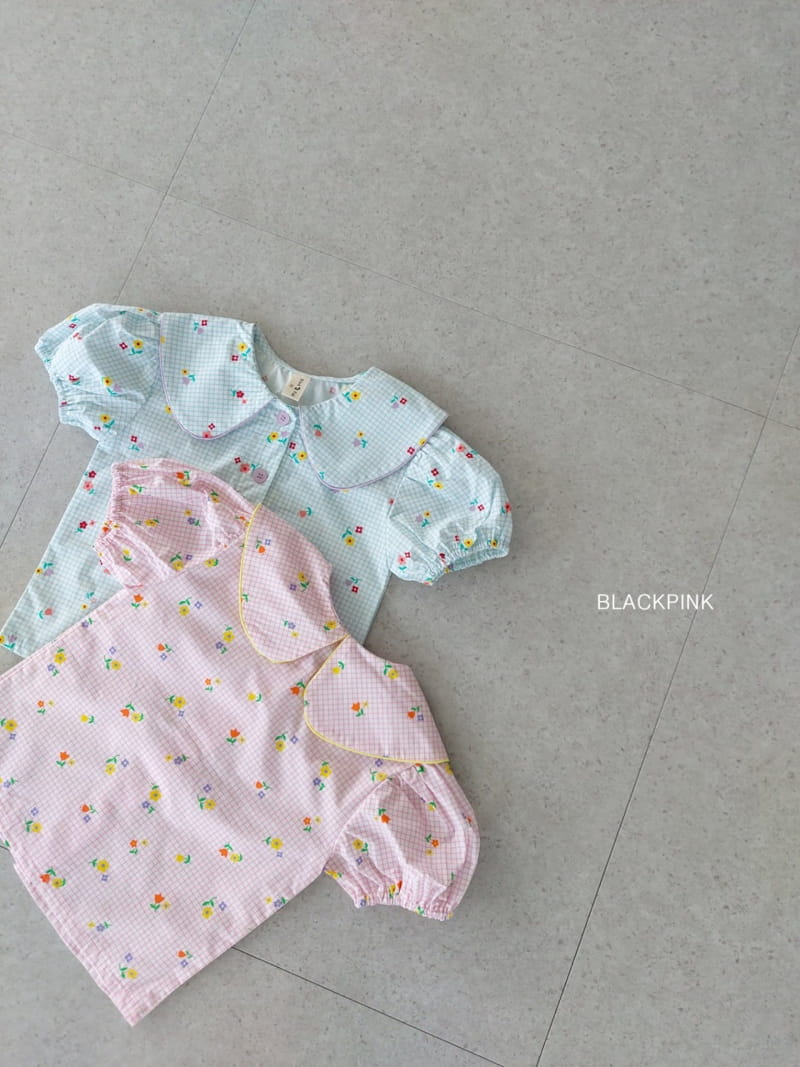 Black Pink - Korean Children Fashion - #Kfashion4kids - Candy Me Pping Stripes Blouse - 4