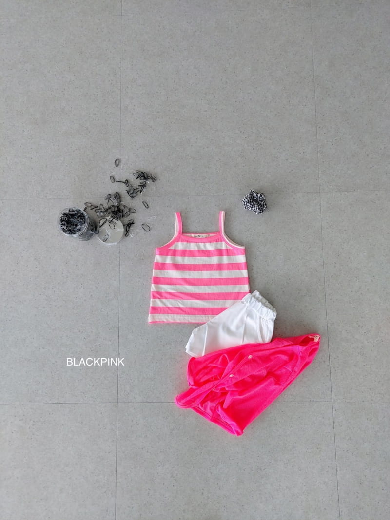 Black Pink - Korean Children Fashion - #magicofchildhood - Ppappiyong Sleeveless - 12