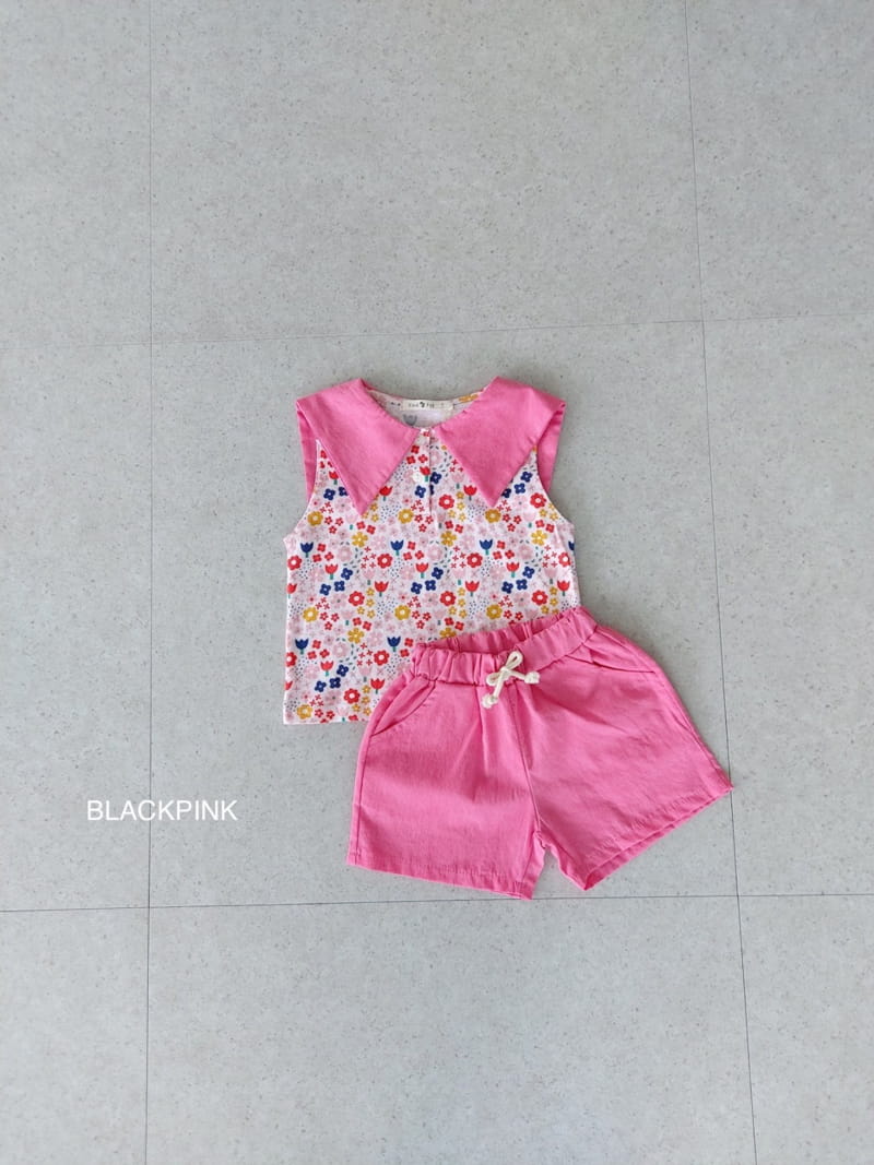 Black Pink - Korean Children Fashion - #magicofchildhood - Sweet Collar Tee - 7