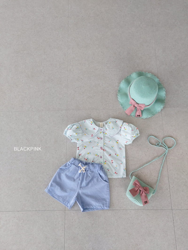 Black Pink - Korean Children Fashion - #minifashionista - Candy Me Pping Stripes Blouse - 6