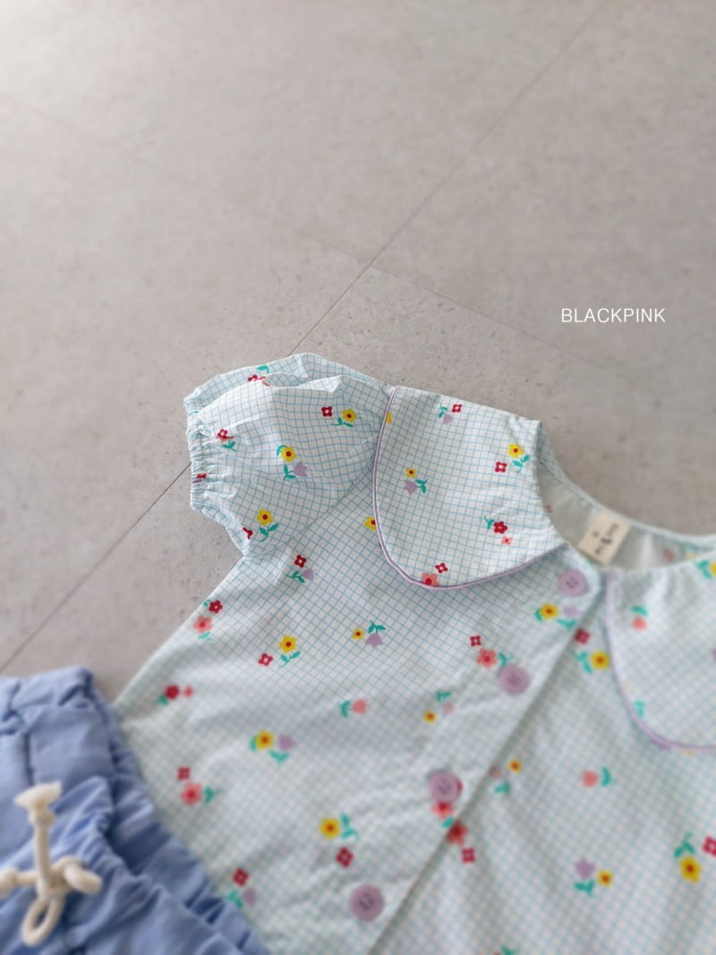 Black Pink - Korean Children Fashion - #toddlerclothing - Candy Me Pping Stripes Blouse - 9