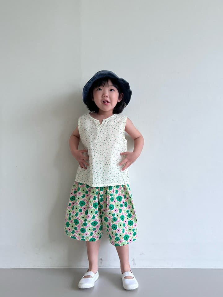Bon Bon Butik - Korean Children Fashion - #childrensboutique - Dot Sleeveless - 7