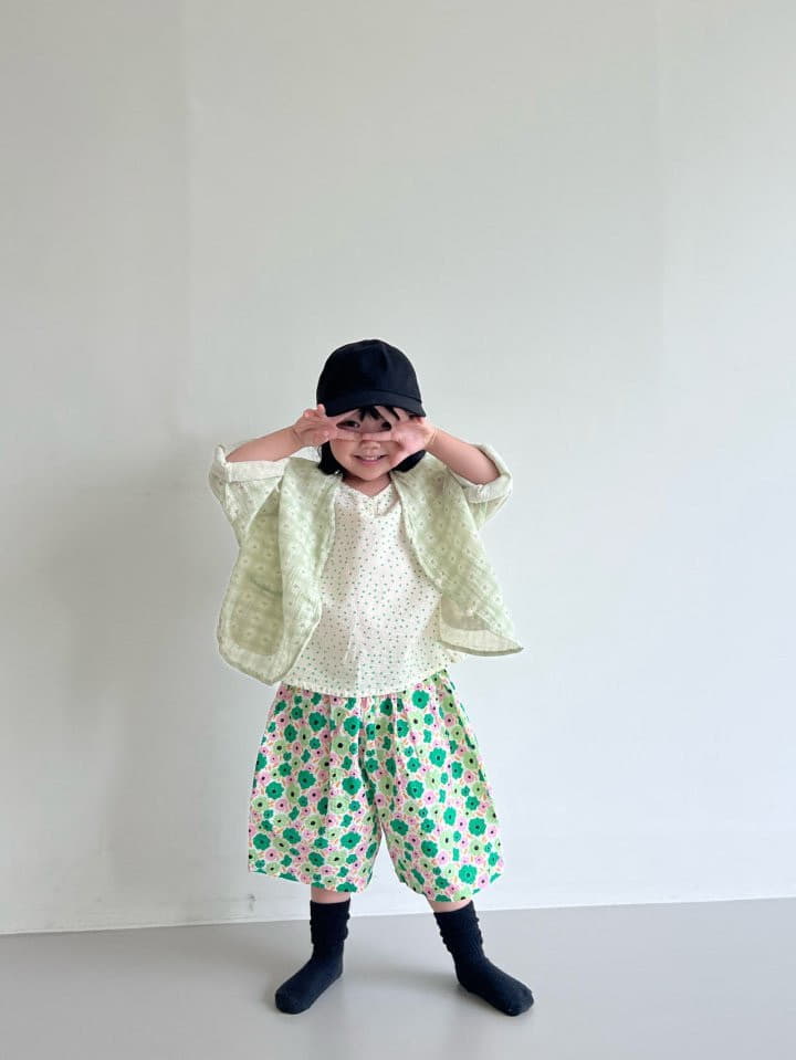 Bon Bon Butik - Korean Children Fashion - #kidsshorts - Dot Sleeveless - 11