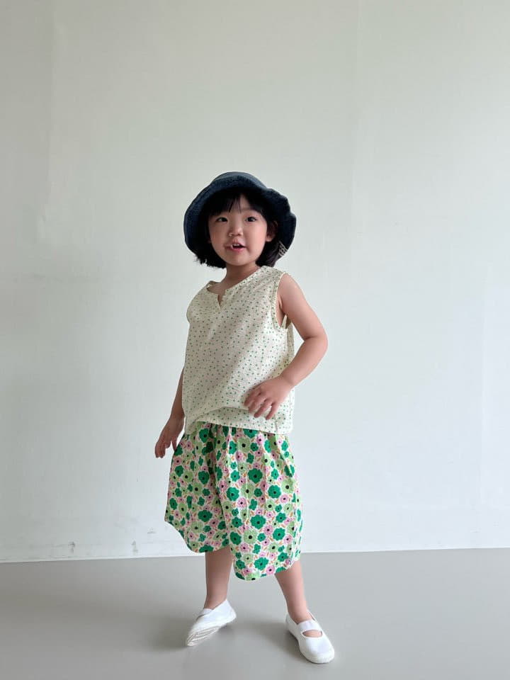Bon Bon Butik - Korean Children Fashion - #minifashionista - Dot Sleeveless